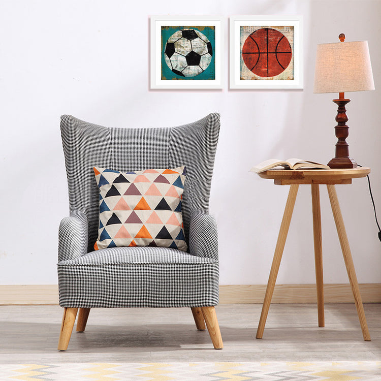 Nordic Lights Single Cotton and Linen Armchair