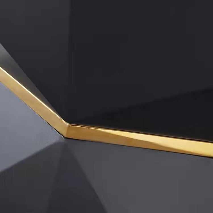 Modern Contours White Stone Dining Table