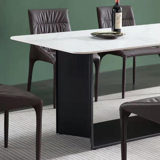 White Marble Dining Table - Model 719