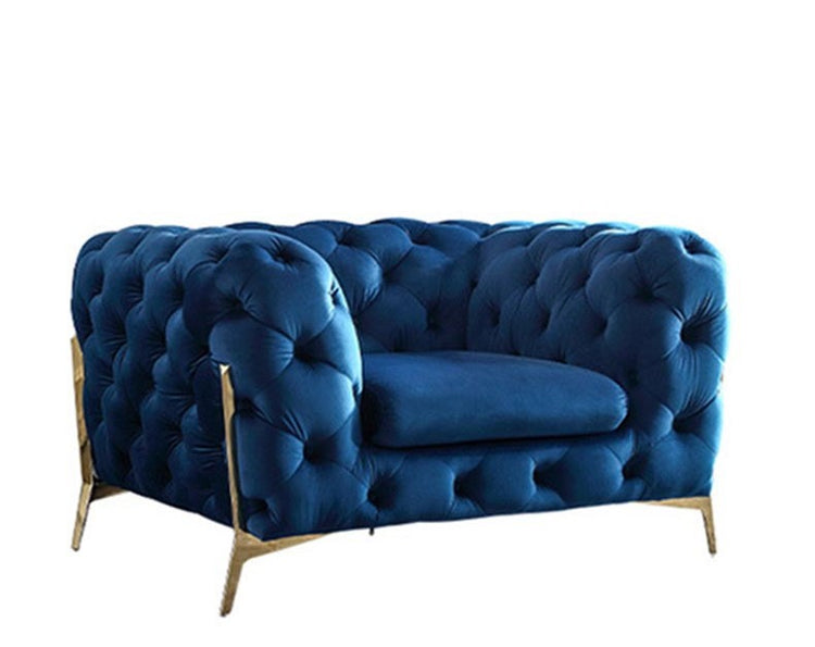 Nandi Velvet Sofa Set