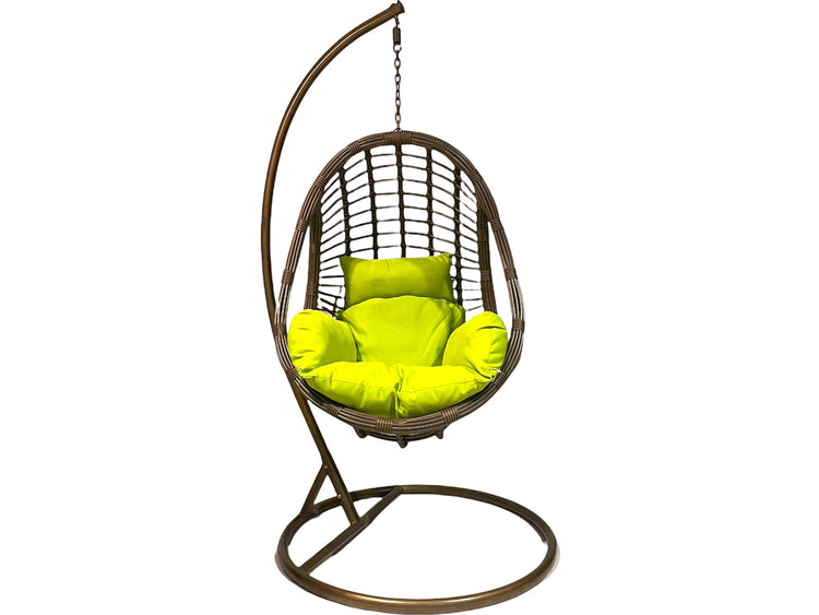 Sunny Side Up Hanging Egg Chair with Cushion LARGE