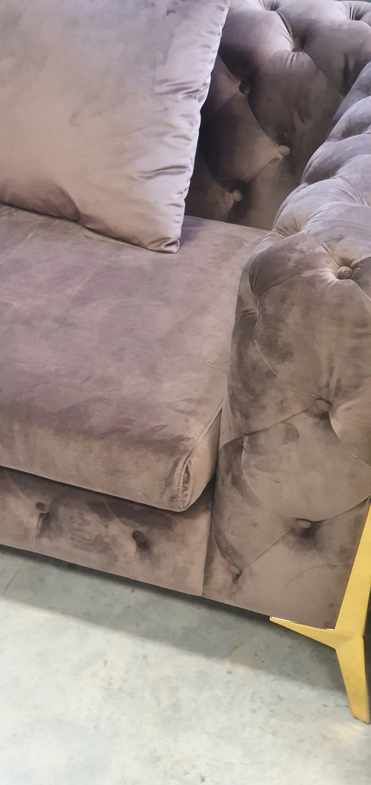 Nandi Velvet Sofa Set
