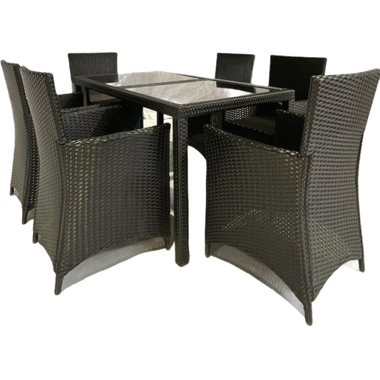 Summer Evening 6-Seat Outdoor Dining Set