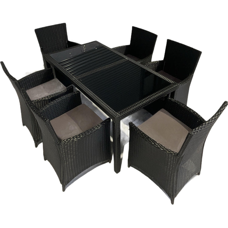 Summer Evening 6-Seat Outdoor Dining Set