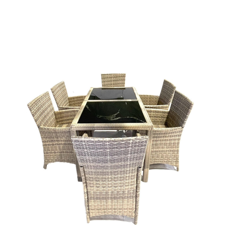 Summer Evening 6-Seat Outdoor Dining Set