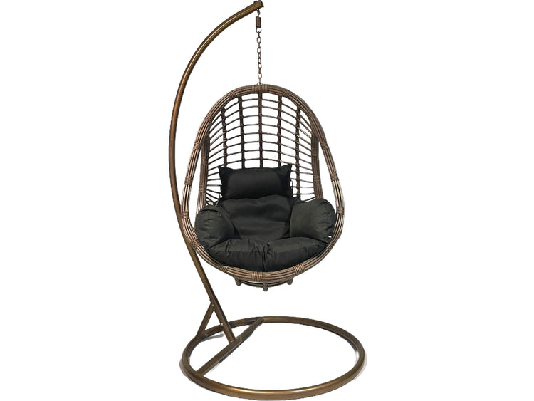 Sunny Side Up Hanging Egg Chair with Cushion LARGE