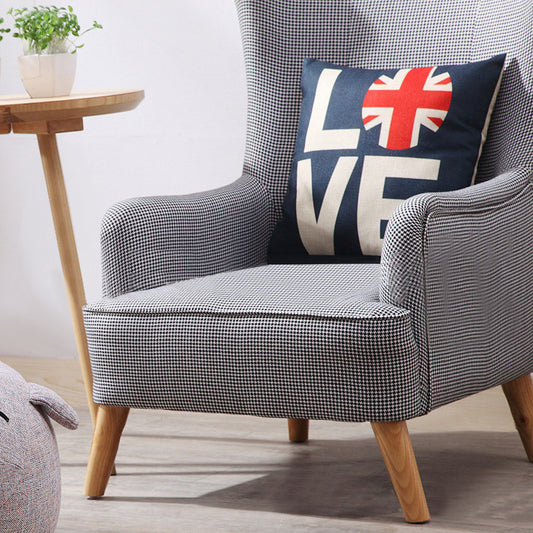 Nordic Lights Single Cotton and Linen Armchair