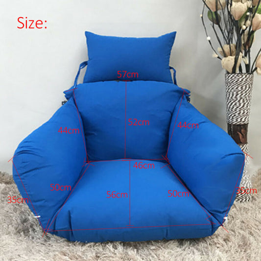 Blue Swing Egg Chair Replacement (Cushions Only)