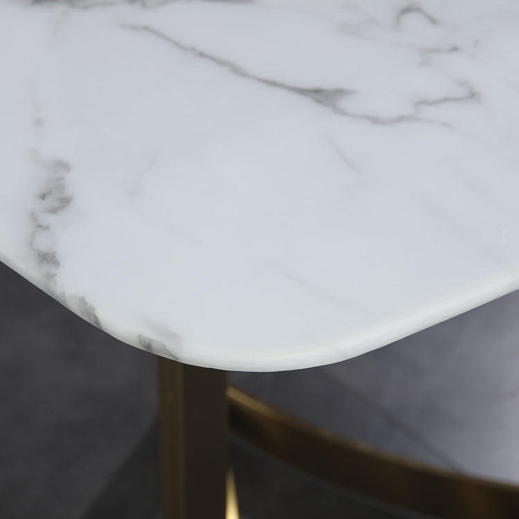 White Marble Dining Table - Model 707