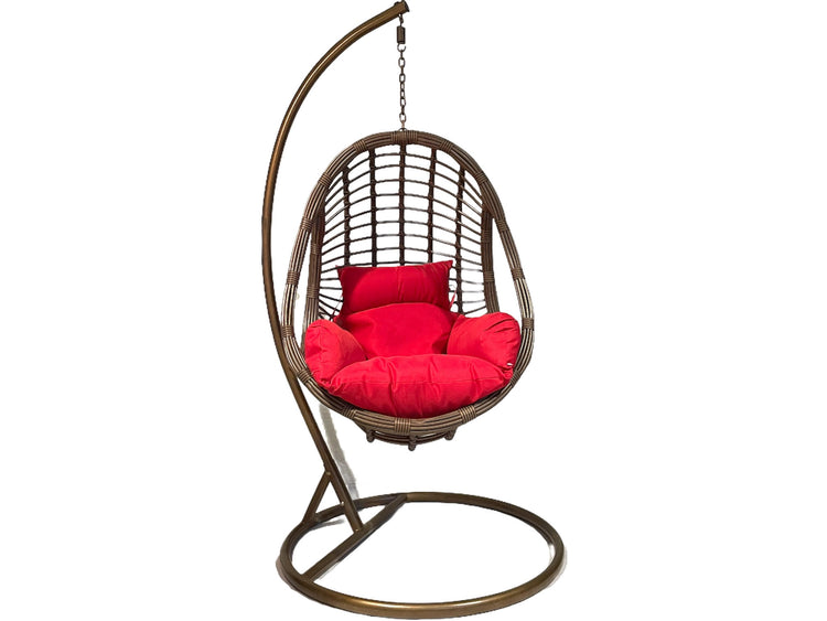 Sunny Side Up Hanging Egg Chair with Cushion LARGE