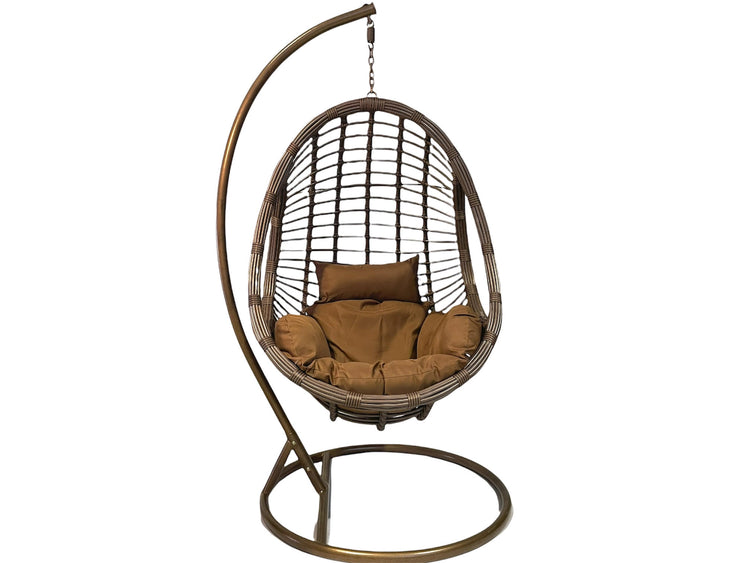 Sunny Side Up Hanging Egg Chair with Cushion X Large