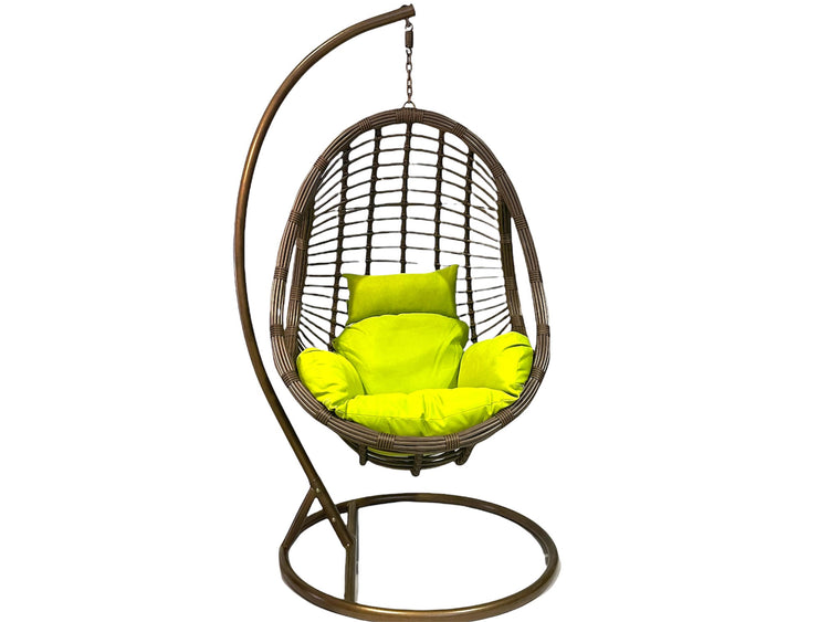 Sunny Side Up Hanging Egg Chair with Cushion X Large