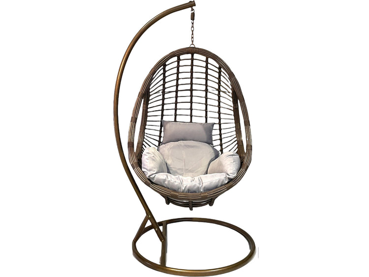 Sunny Side Up Hanging Egg Chair with Cushion X Large