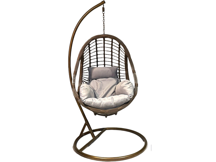 Sunny Side Up Hanging Egg Chair with Cushion LARGE